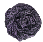 Cotton Hemp Scarves Botanic Mosaic