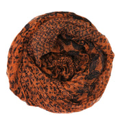 Cotton Hemp Scarves Botanic Mosaic
