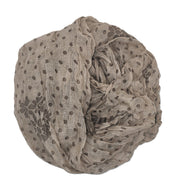 Cotton Hemp Scrves Polka Dot