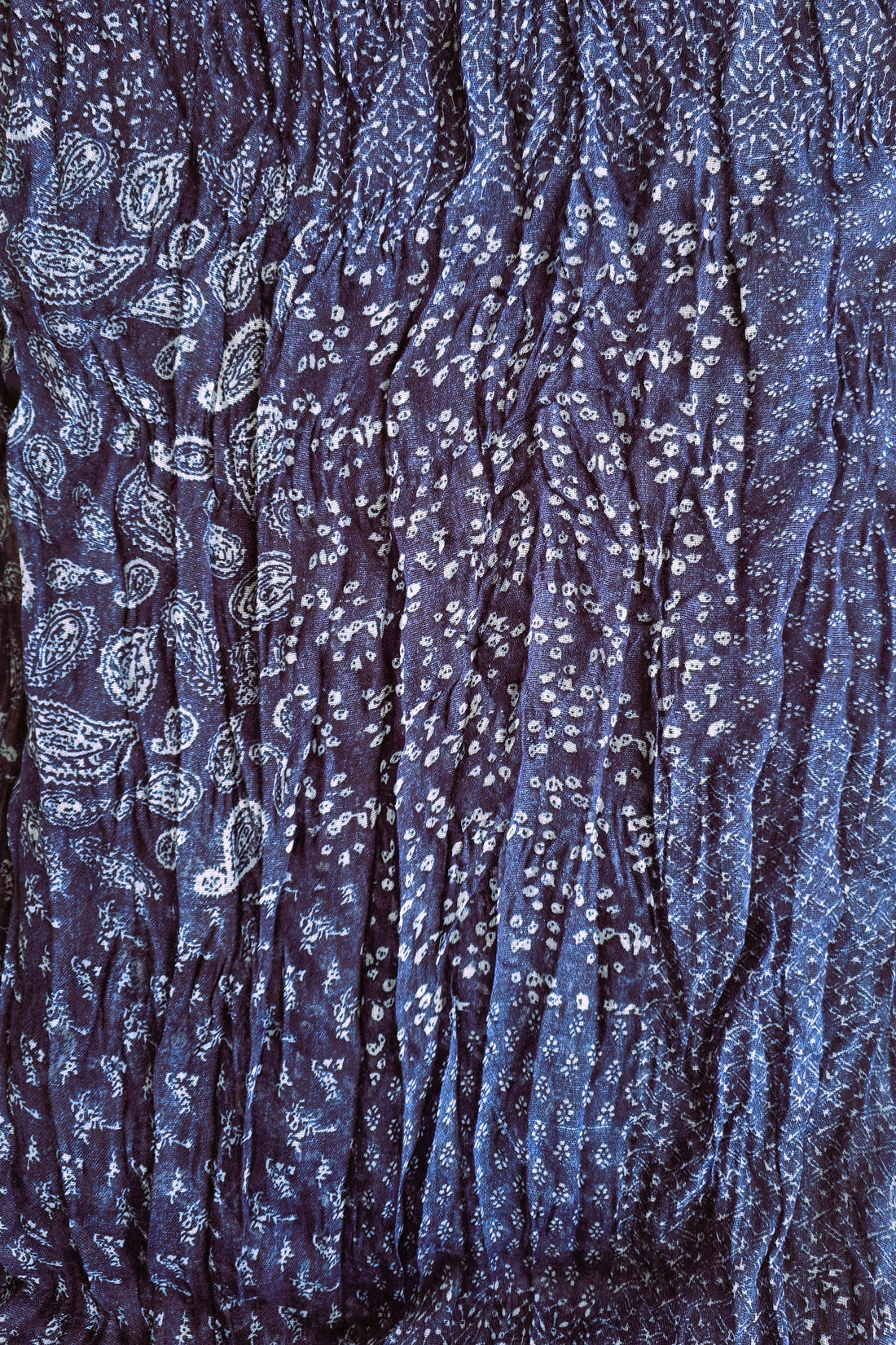 Cotton Hemp Scarves Botanic Mosaic