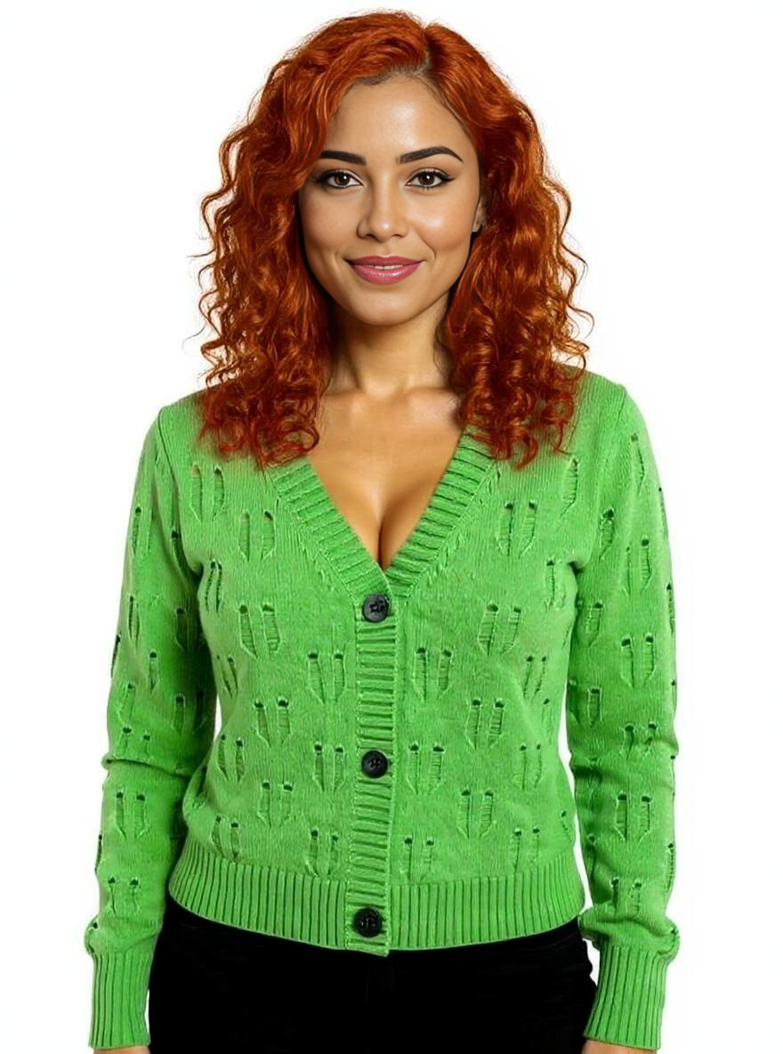 Long Baby Cashmere Cardigan