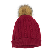 Cashmere Pompom Beanie