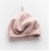 Cashmere Pompom Beanie