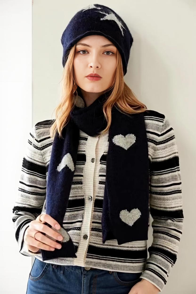 Long Baby Cashmere Cardigan