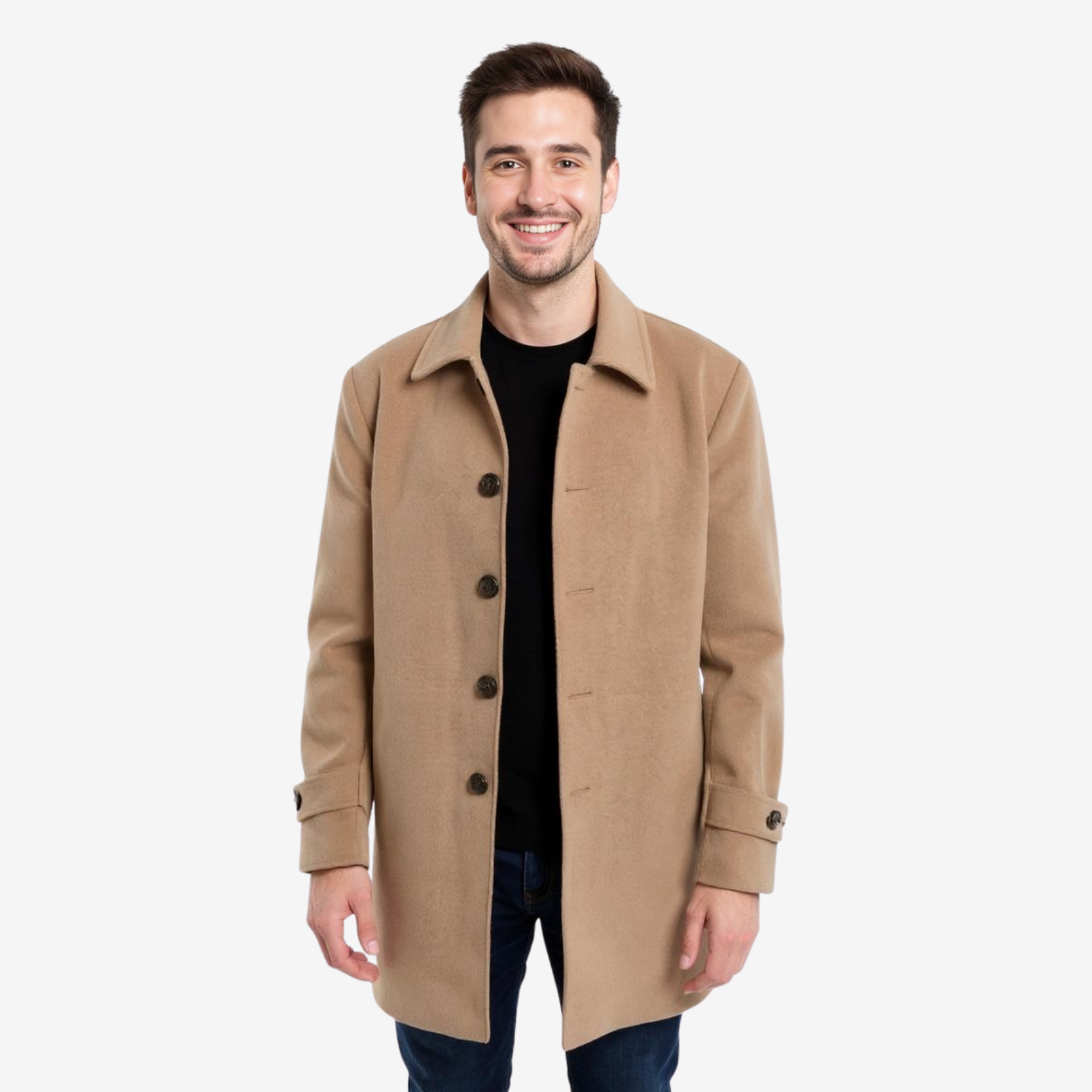 Mens Wool Cashmere Coats