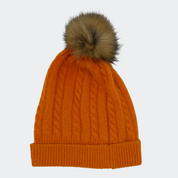 Cashmere Pompom Beanie