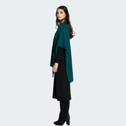 Short Cashmere Poncho - Slim Fit