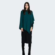 Short Cashmere Poncho - Slim Fit