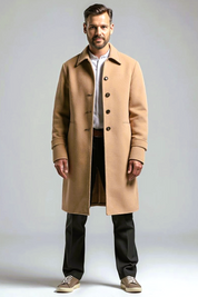 Mens Wool Cashmere Coats