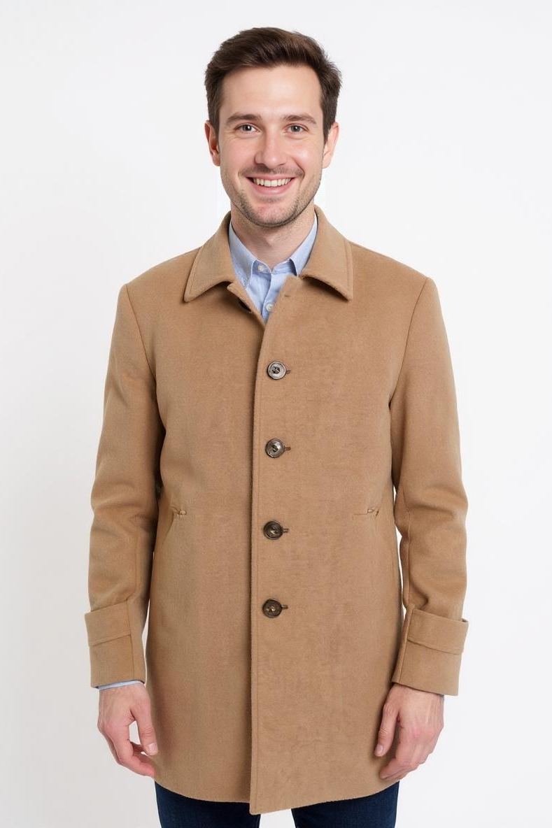 Mens Wool Cashmere Coats