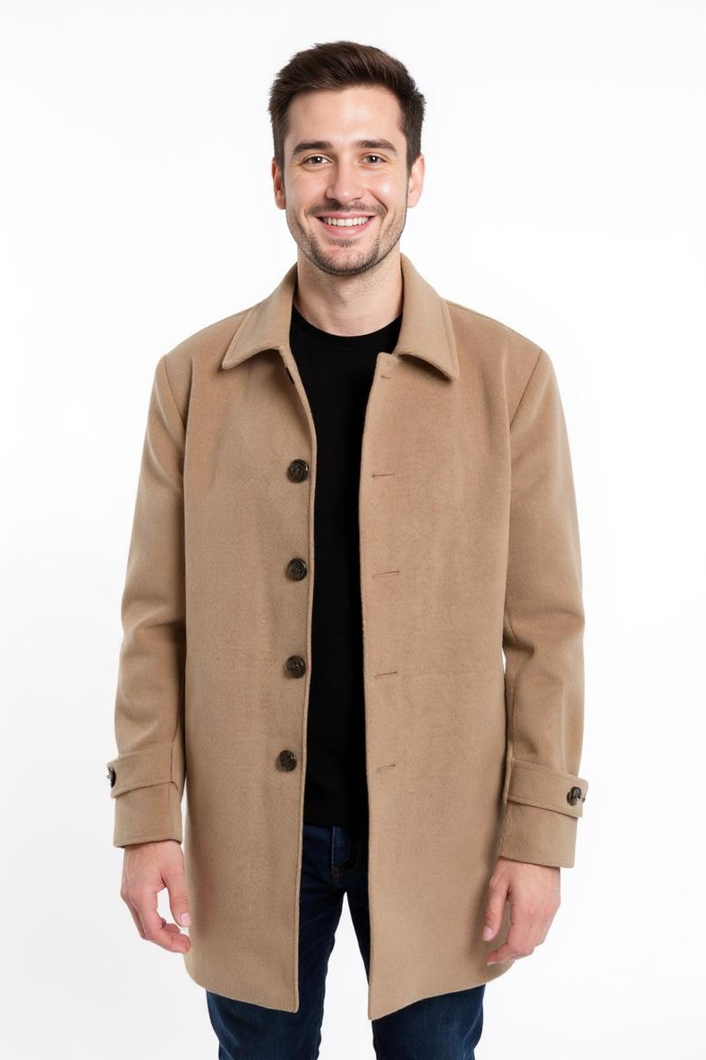 Mens Wool Cashmere Coats