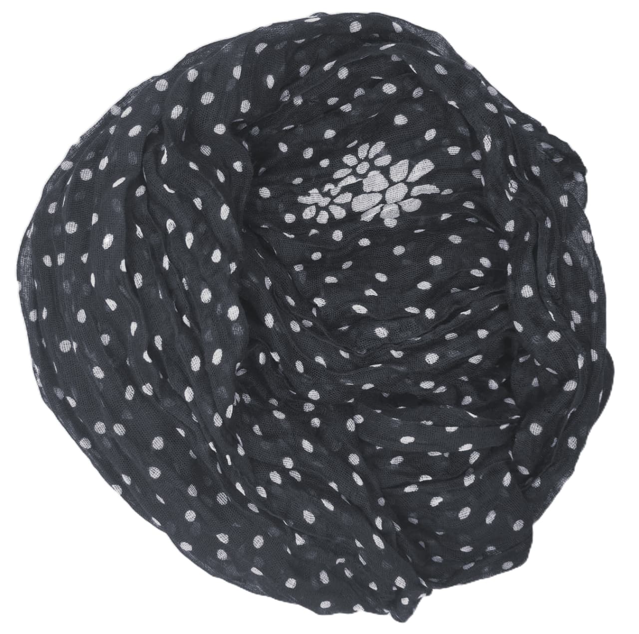 Cotton Hemp Scrves Polka Dot