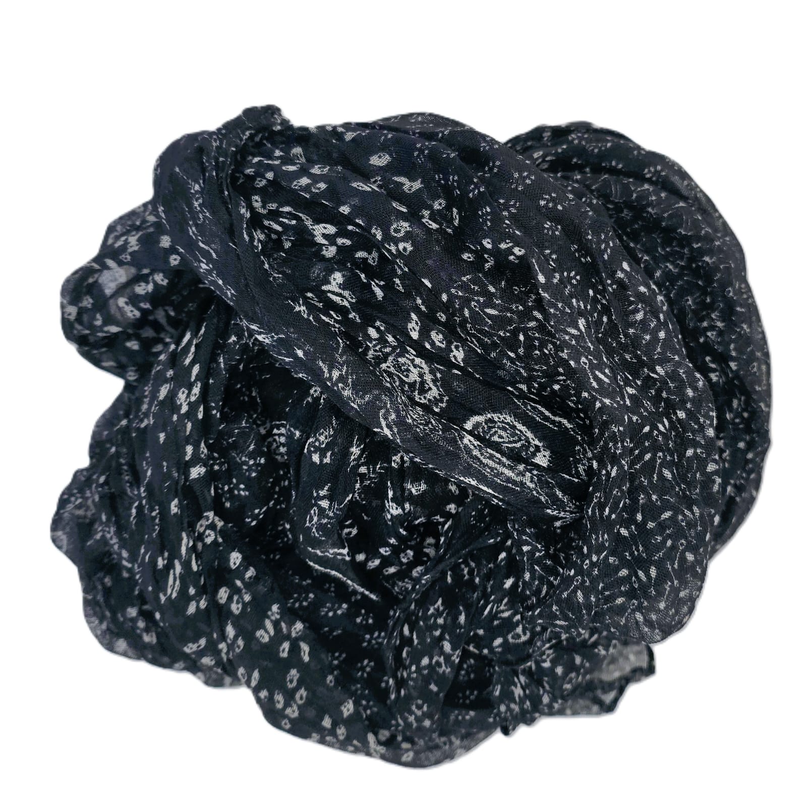 Cotton Hemp Scarves Botanic Mosaic