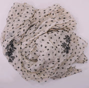 Cotton Hemp Scrves Polka Dot