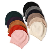 Cashmere Pompom Beanie