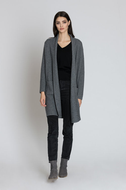 Long Baby Cashmere Cardigan